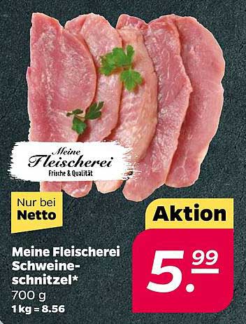 Meine Fleischerei Schweineschnitzel*