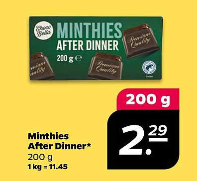 Minties After Dinner - Premium-Qualität für genussvolle Momente