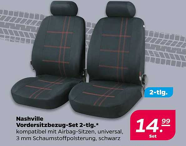 Nashville Vordersitzbezug-Set 2-tlg.