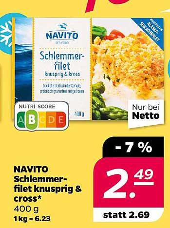 NAVITO Schlemmerfilet knusprig & kross 400 g