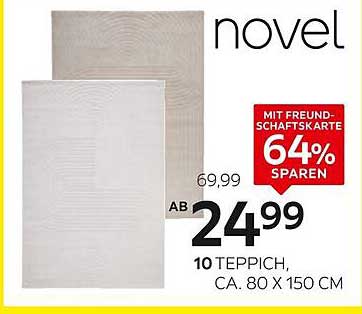 novel Teppich, ca. 80 x 150 cm