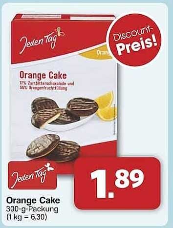 Orange Cake – 300-g-Packung zum Sonderpreis