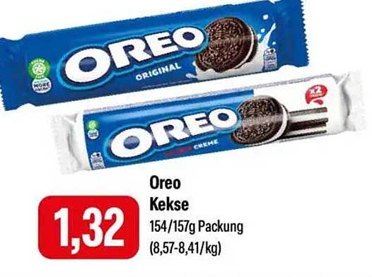 Oreo Kekse 154/157g Packung