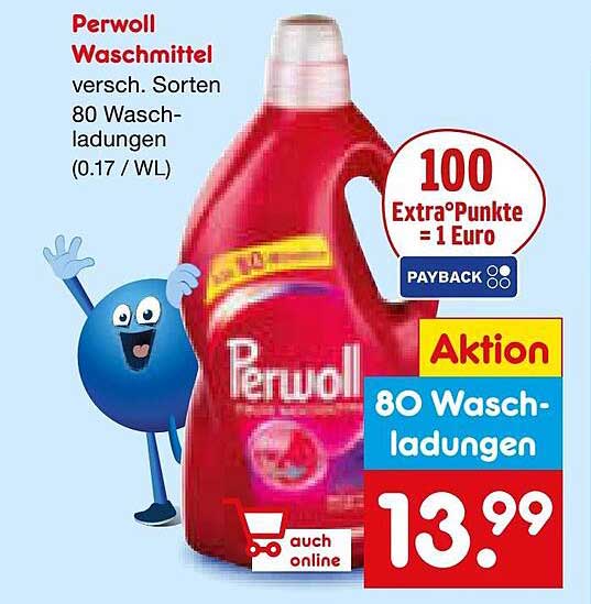Perwoll Waschmittel - 80 Waschladungen