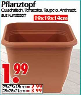 Pflanztopf aus Kunststoff – ideal für jeden Gartenliebhaber