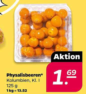 Physalisbeeren* Kolumbien, Kl. I 125 g