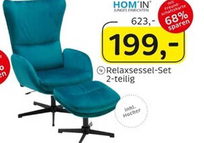 Relaxsessel-Set 2-teilig von HOM’IN