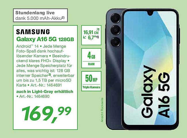 Samsung Galaxy A16 5G 128GB