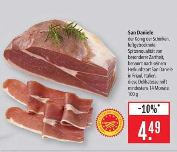 San Daniele – der König der Schinken
