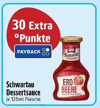 Schwartau Dessertsauce Erdbeere je 125ml Flasche