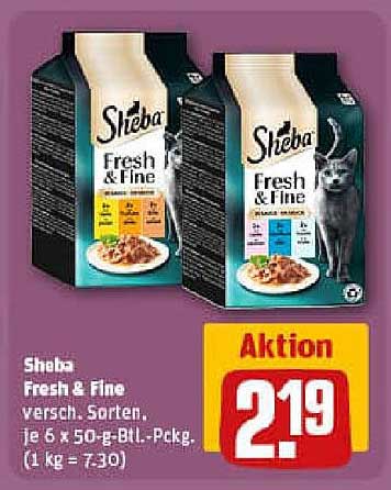 Sheba Fresh & Fine - Verschiedene Sorten im Angebot