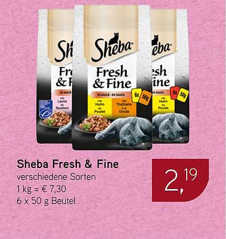 Sheba Fresh & Fine - verschiedene Sorten
