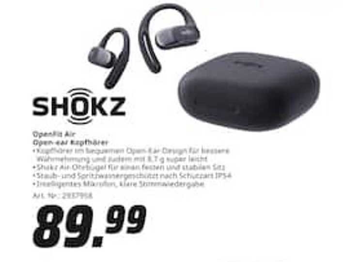 SHOKZ OpenFit Air Open-Ear Kopfhörer
