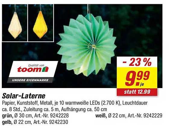 Solar-Laterne