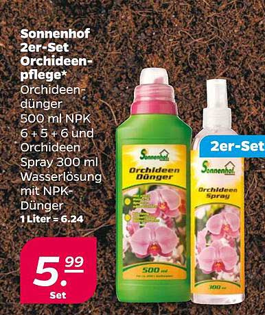 Sonnenhof 2er-Set Orchideenpflege