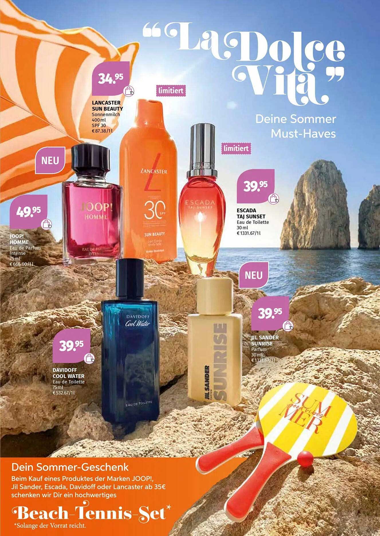 Sonnenmilch Lancaster Sun Beauty 400 ml mit SPF 30