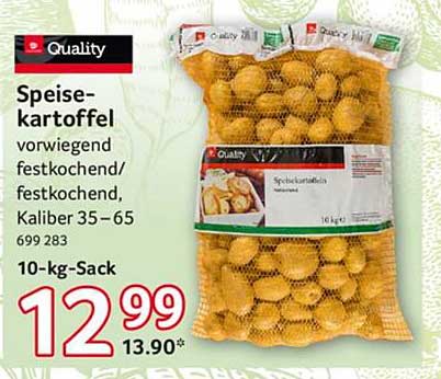 Speisekartoffeln - vorwiegend festkochend im 10-kg-Sack