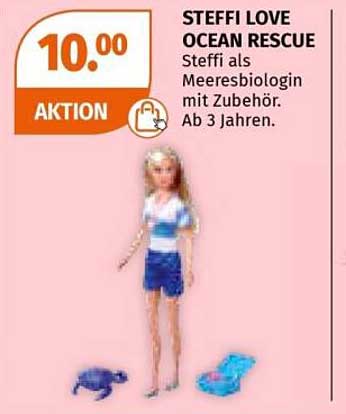 STEFFI LOVE OCEAN RESCUE – Steffi als Meeresbiologin mit Zubehör