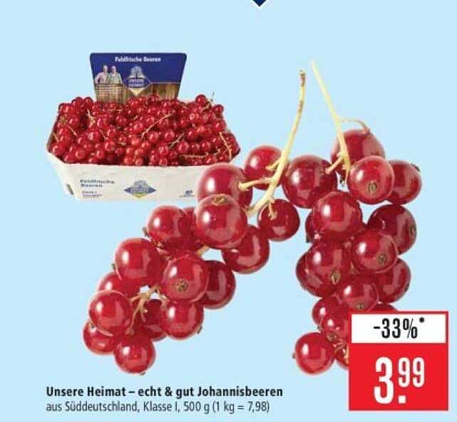 Unsere Heimat - echt & gut Johannisbeeren