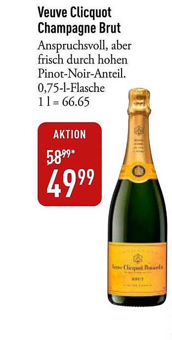 Veuve Clicquot Champagne Brut