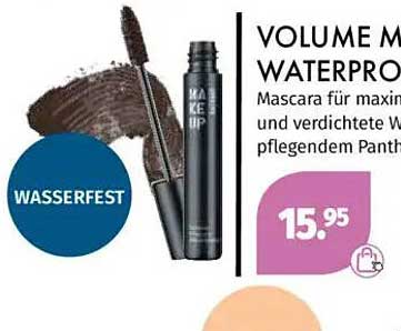 VOLUME MASCARA WATERPROOF