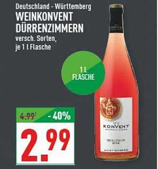 WEINKONVENT DÜRRENZIMMERN – vielseitiger Wein für Genießer