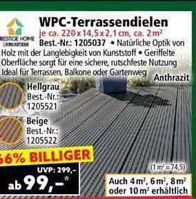 WPC-Terrassendielen - Ideal für Ihren Außenbereich