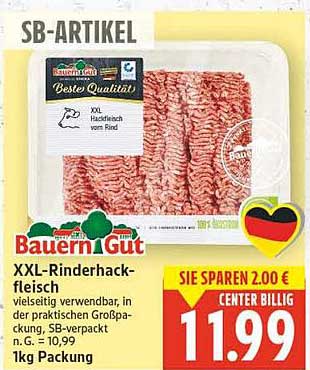 XXL-Rinderhackfleisch