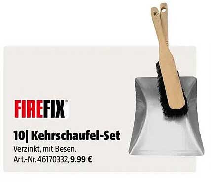 10tlg Kehrschaufel-Set