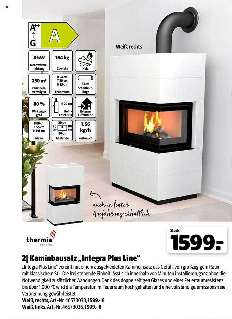 2| Kaminbausatz „Integra Plus Line“
