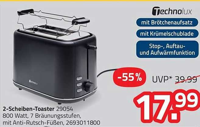 2-Scheiben-Toaster 29054