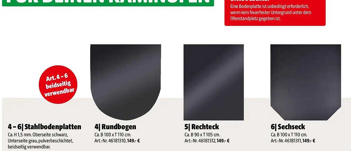 4-6 Stahlbodenplatten