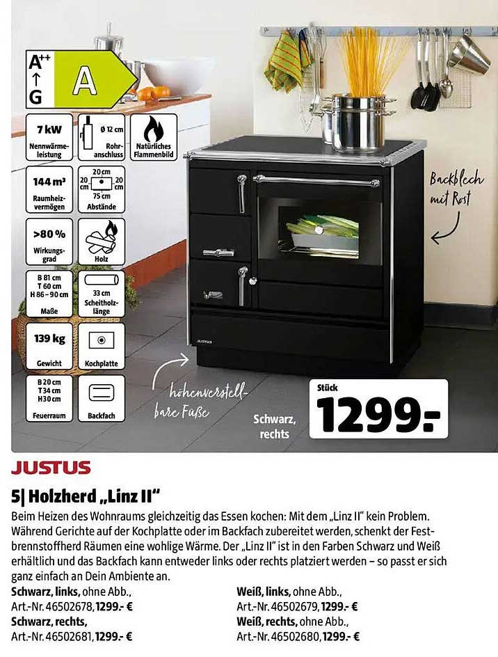 5| Holzherd „Linz II“