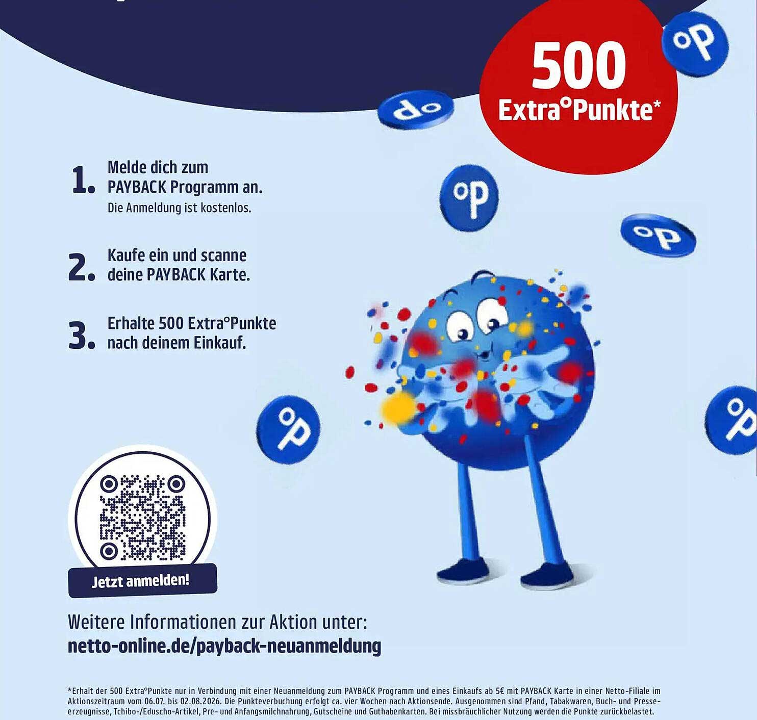 500 Extra°Punkte*