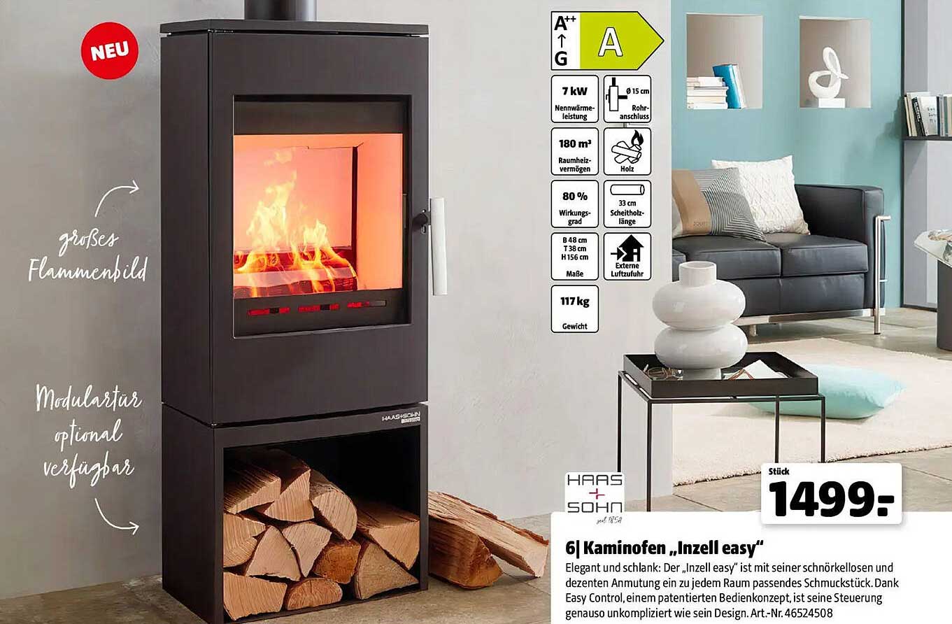 6l Kaminofen „Inzell easy“