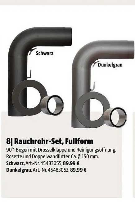 8| Rauchrohr-Set, Füllform