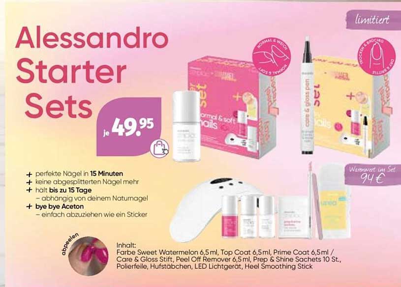 Alessandro Starter Sets