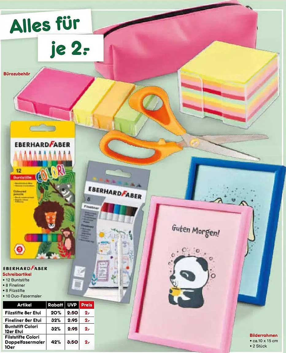 Alles für je 2,-