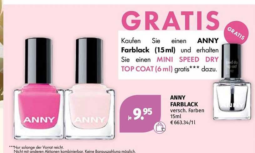 ANNY FARBLACK versch. Farben 15ml