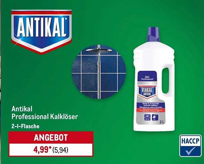 Antikal Professional Kalklöser 2-I-Flasche