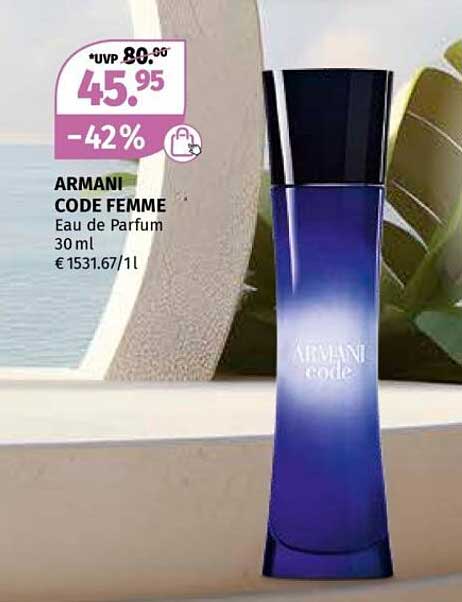 ARMANI CODE FEMME Eau de Parfum 30 ml