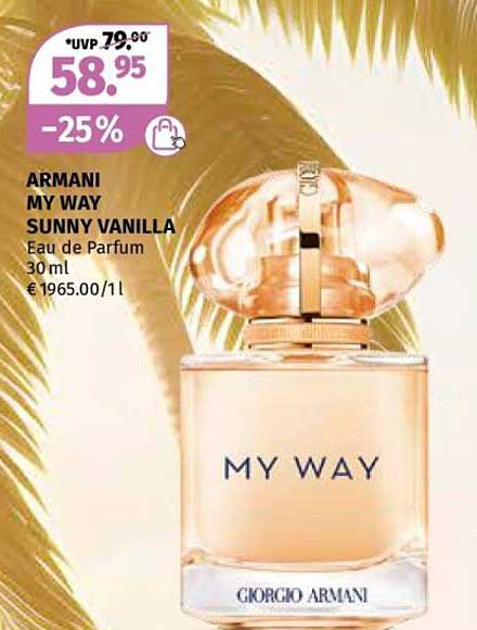 ARMANI MY WAY SUNNY VANILLA Eau de Parfum 30 ml