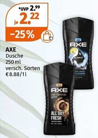 AXE Dusche 250 ml versch. Sorten
