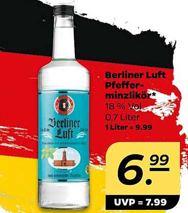 Berliner Luft Pfefferminzlikör*