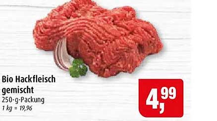 Bio Hackfleisch gemischt