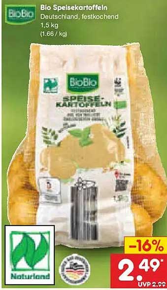 Bio Speisekartoffeln