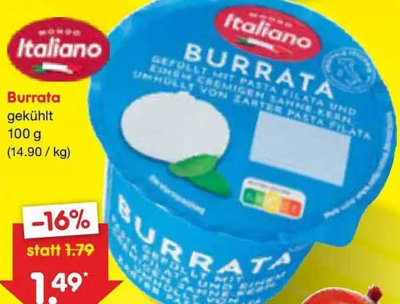 Burrata gekühlt 100 g