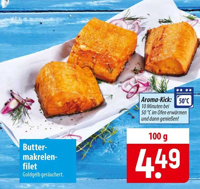 Buttermakrelenfilet