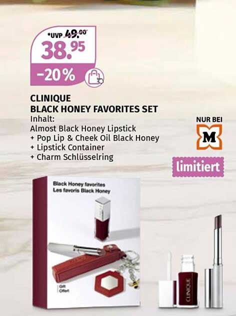 CLINIQUE BLACK HONEY FAVORITES SET