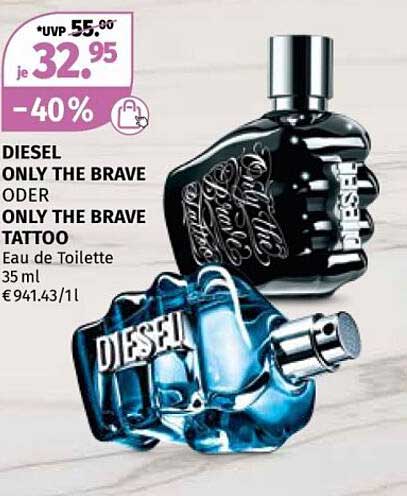 DIESEL ONLY THE BRAVE ODER ONLY THE BRAVE TATTOO Eau de Toilette 35 ml